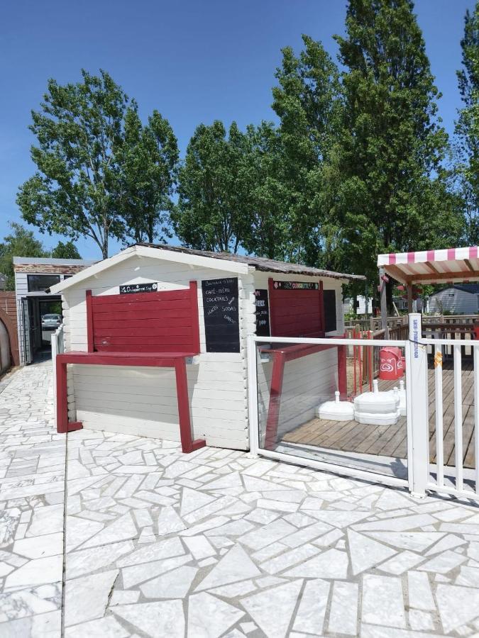 Mobil-home 8 personnes VUE LAC&WI-FI INCLUS Onzain Bagian luar foto